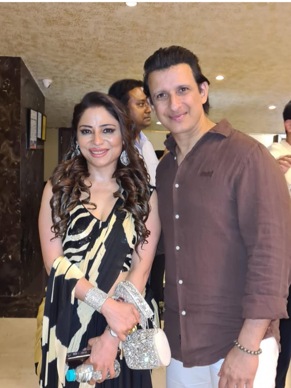 Sharman Joshi with Preeti Comar