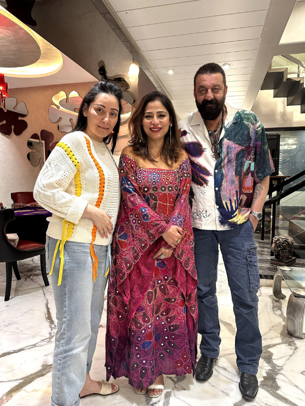 Sanjay Dutt with Preeti Comar