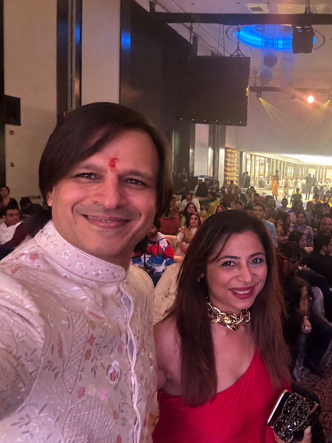 Vivek Oberoi with Preeti Comar